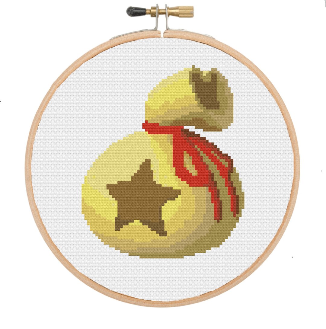 Bell Bag Animal Crossing Cross Stitch Pattern Etsy