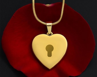 Locked Heart Necklace