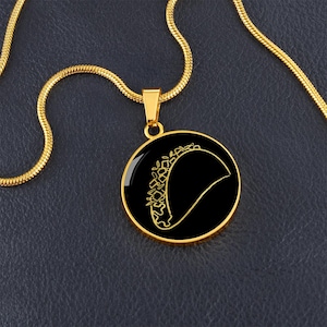 Taco Necklace