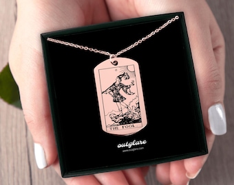 The Fool Tarot Necklace