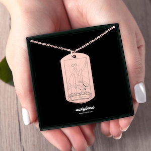 Collier tarot Le magicien