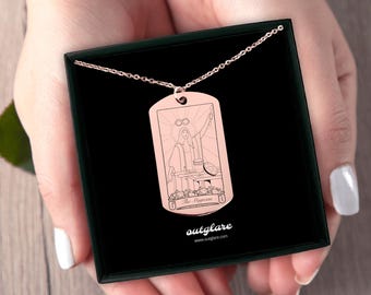 The Magician Tarot Necklace