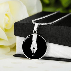 Pen nib Necklace