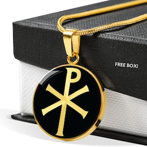 Chi rho Necklace