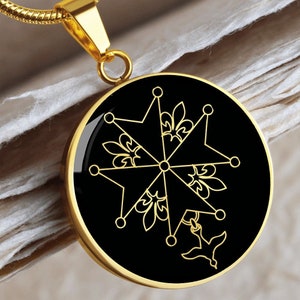 Huguenot cross Pendant