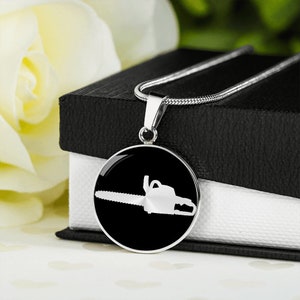 Chainsaw Necklace