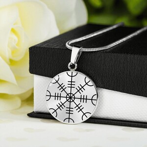 Aegishjalmur Helm of Awe Necklace