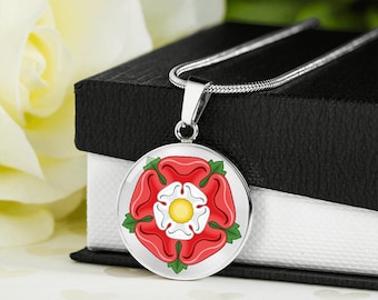Tudor Rose Jewelry Necklace