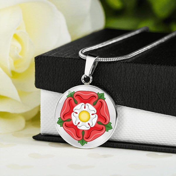 Tudor Rose Jewelry Necklace