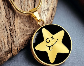 Smiley Star Necklace