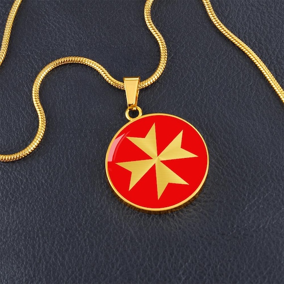 Knights of Malta Necklace - Etsy