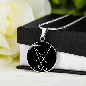 Lucifer Sigil Necklace