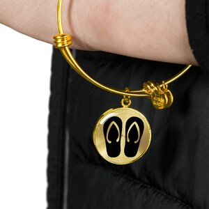 Alex and ani flip flop bracelet best sale