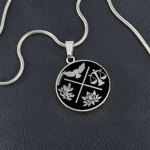 Cardinal Virtues Pendant
