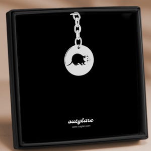 Opossum Keychain