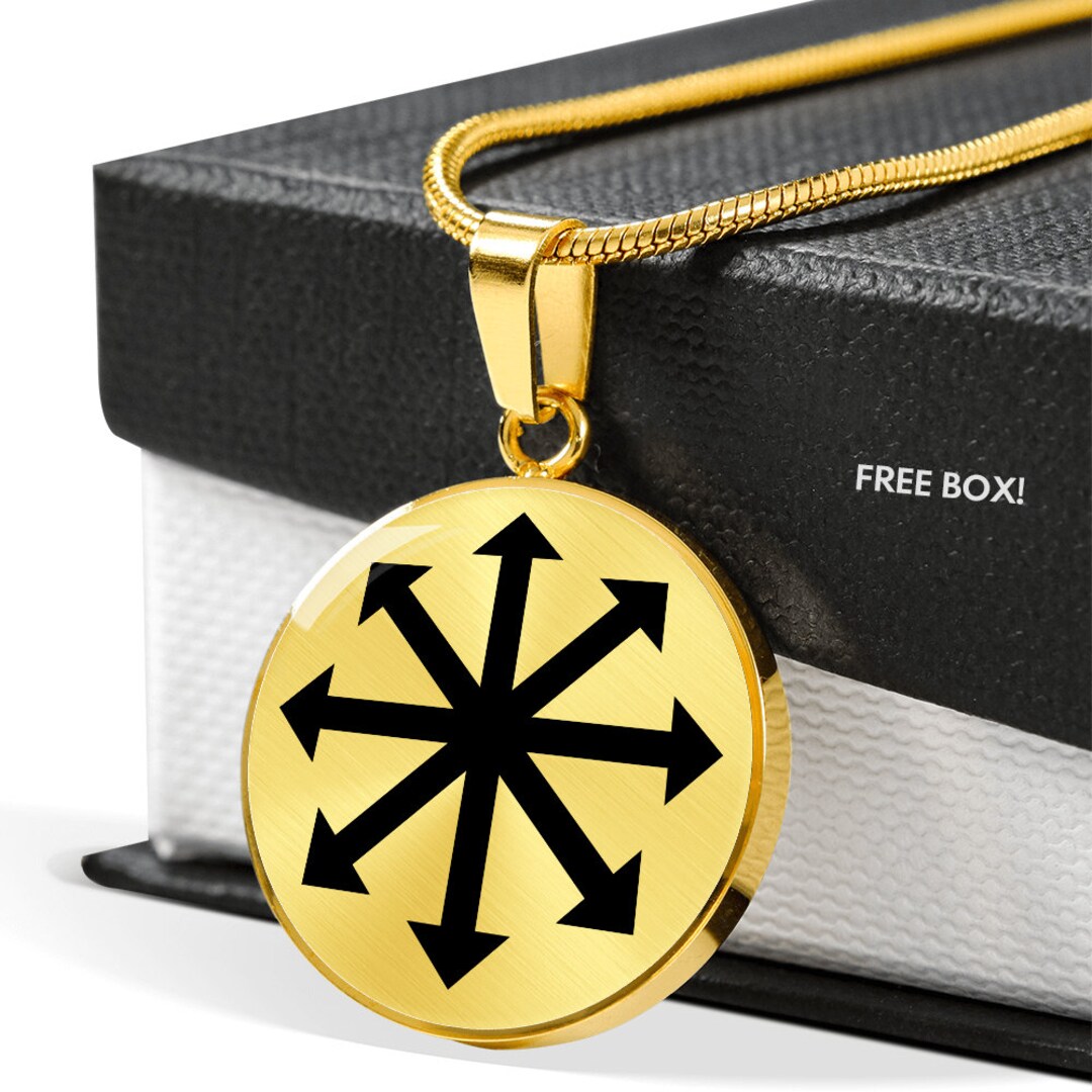 Chaos Star Necklace Stanless Steel Pendant Star of Chaos Symbol Logo