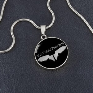 Alis Volat Propriis Necklace