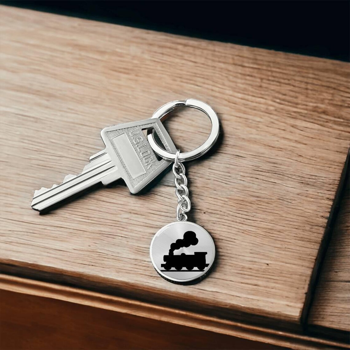 Train Keychain: Personalized Engraved Gift - Etsy
