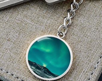 Aurora Borealis Keychain
