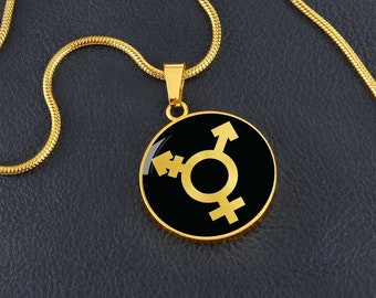 Trans symbol Necklace