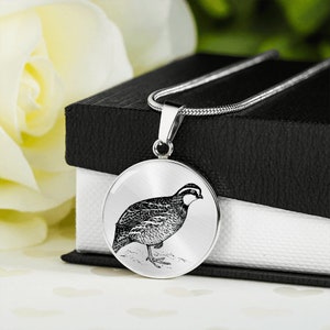 Quail Necklace