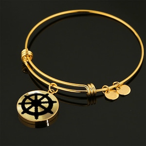 Dharma wheel Bracelet