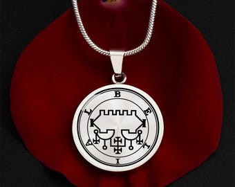 Belial Sigil Necklace