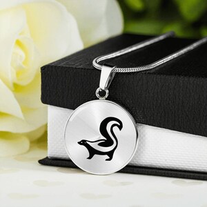 Skunk Necklace