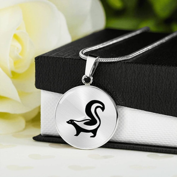 Skunk necklace sale