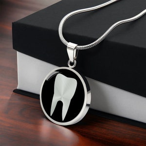 Human tooth Necklace
