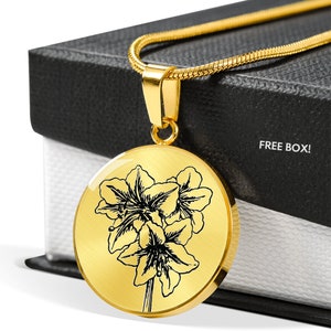 Amaryllis Necklace