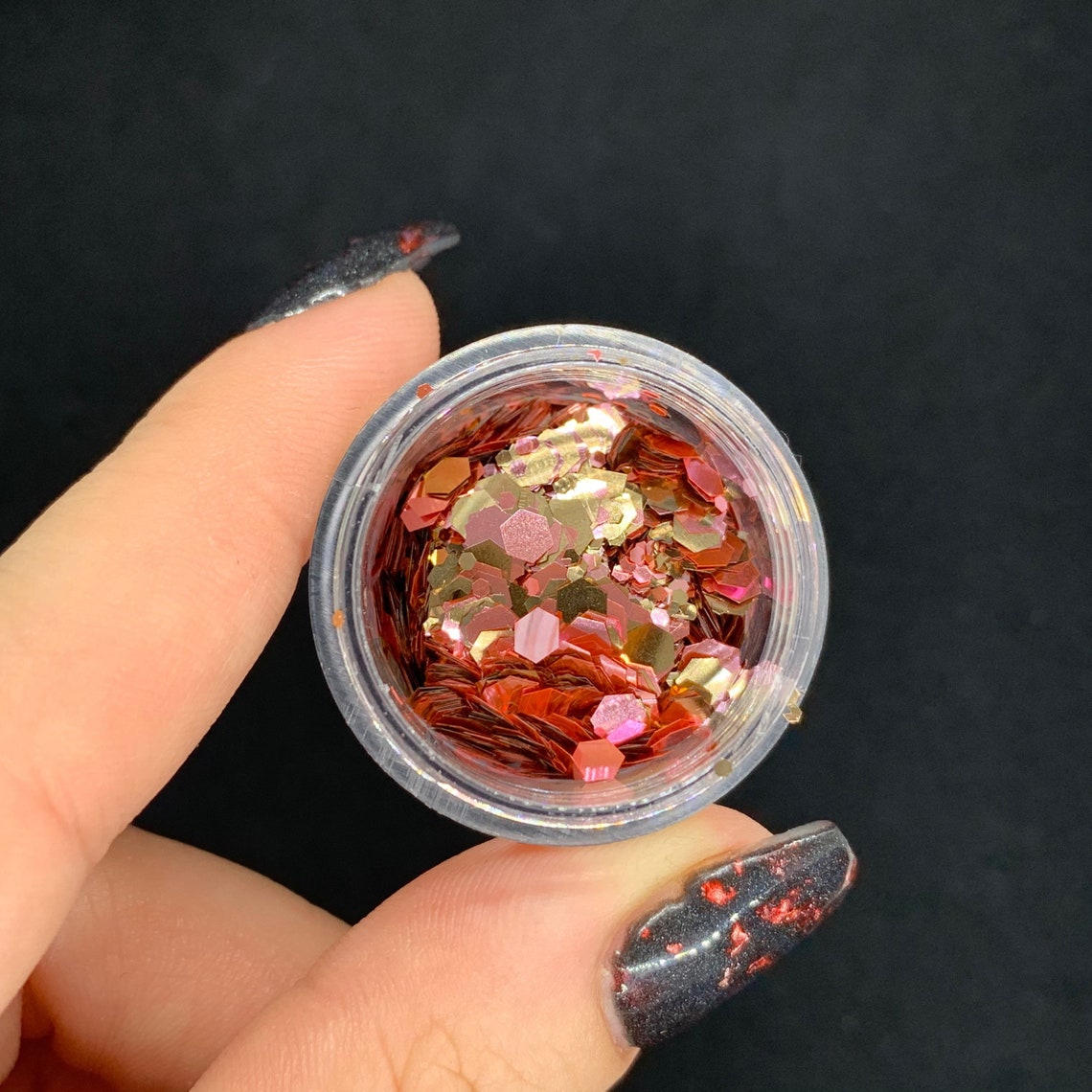 3ml Scented Cuticle Oil Pink/Gold Glitter Pen Skin and Nail Etsy