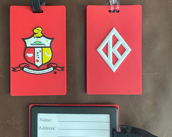 Bag Tags - The Coat of Arms or Diamond K