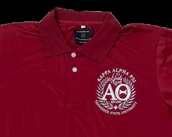 AT - 90th Anniversary Shirt (Crimson) - Medium (Slim Fit)