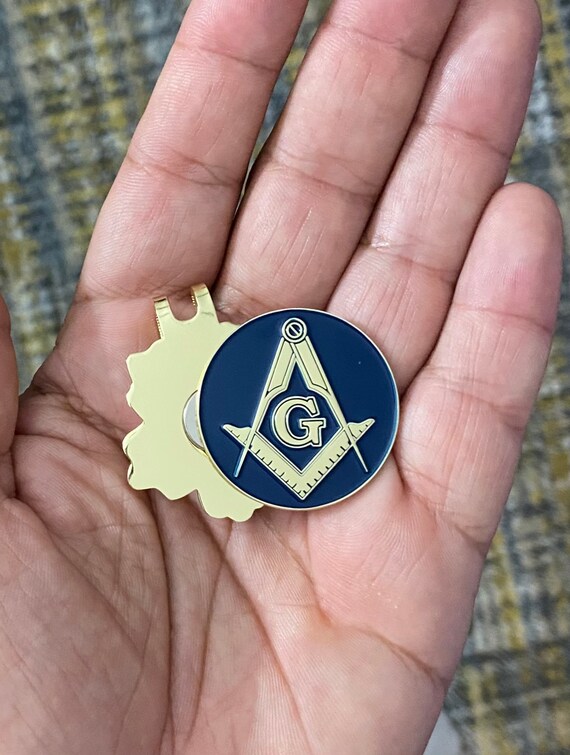 Mason - Ball Marker with Hat Clip - The Emblem (35mm)