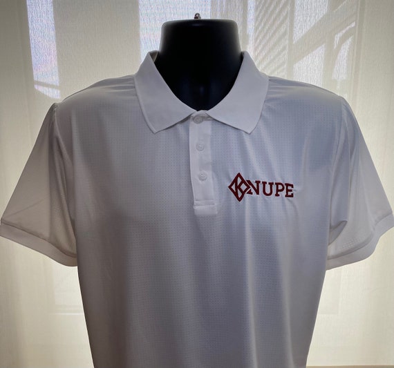 Nupe - Diamond K NUPE Shirt (White) - Large (SLIM/SNUG Fit)