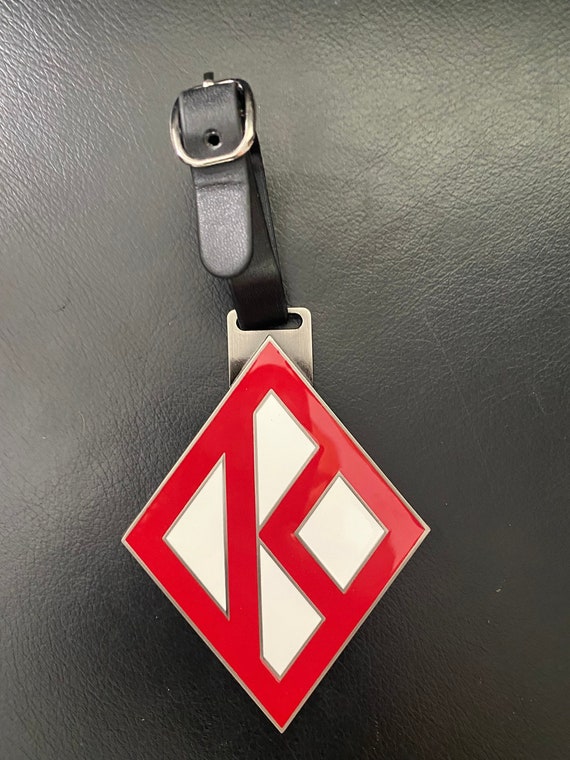 Nupe - Bag Tag - Diamond K (Metal)