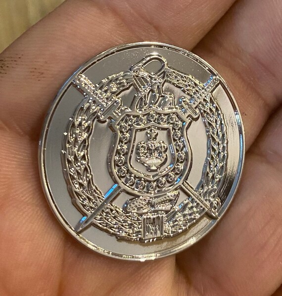 Omega - Ball Marker (Coat of Arms - Non-Colored) - 35mm
