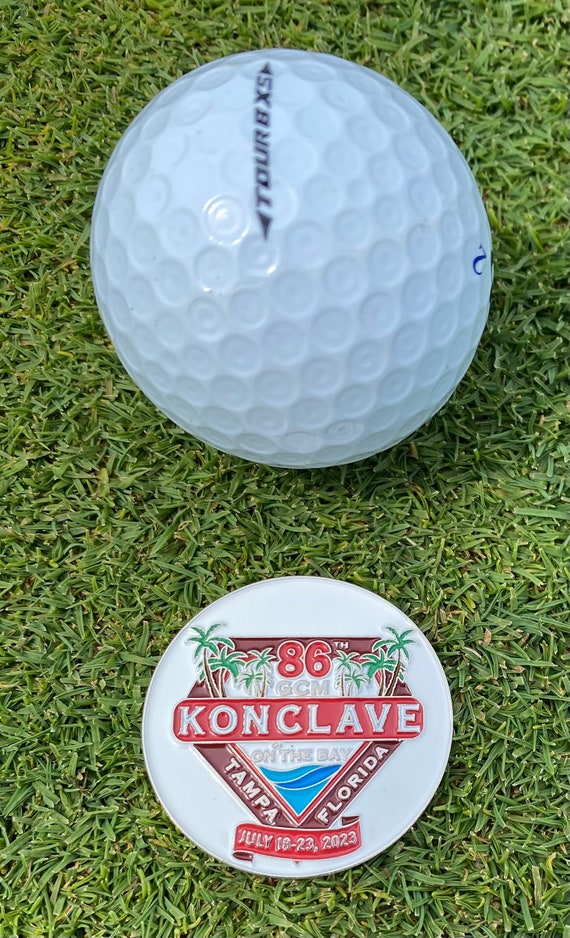 Konklave - Ball Marker with Hat Clip (35mm)