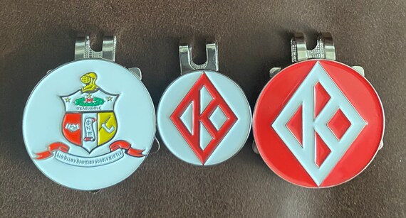 Nupe - The 'Big John' package:  one 35mm Coat of Arms, one 25mm Diamond K, and one 35mm Diamond K Ball Markers