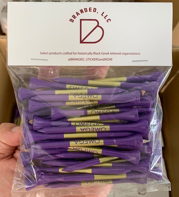 Omega - Golf Tees (3 1/4" / 83mm) - 50 tees in a bag