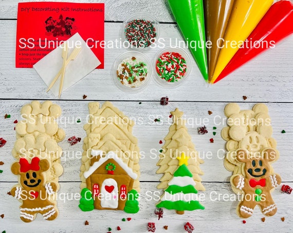 Christmas Cookie Decorating Kit Christmas DIY Cookie Kit