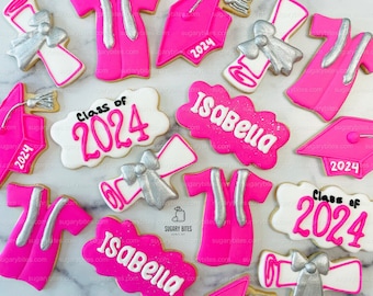 Biscotti per la laurea, festa di laurea (biscotti grandi), include 12 biscotti decorati!!