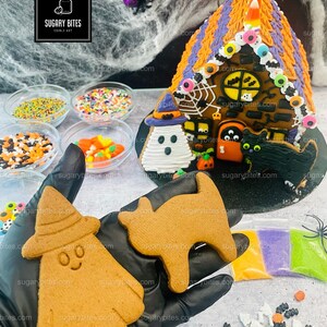 Halloween Haunted House Cookie Decorating Kit, (large Cookies ...