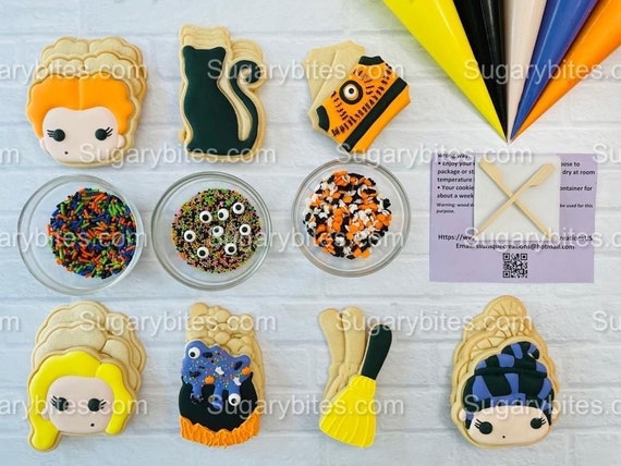 Halloween Cookie Decorating Kit DIY Cookie Kit large