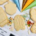 Fall Cookie Decorating Kit, Thanksgiving DIY cookie kit **INCLUDES 24 ITEMS** Zoom Party Favors, Assorted Shaped Cookie Kit, (Large Cookies) image 2