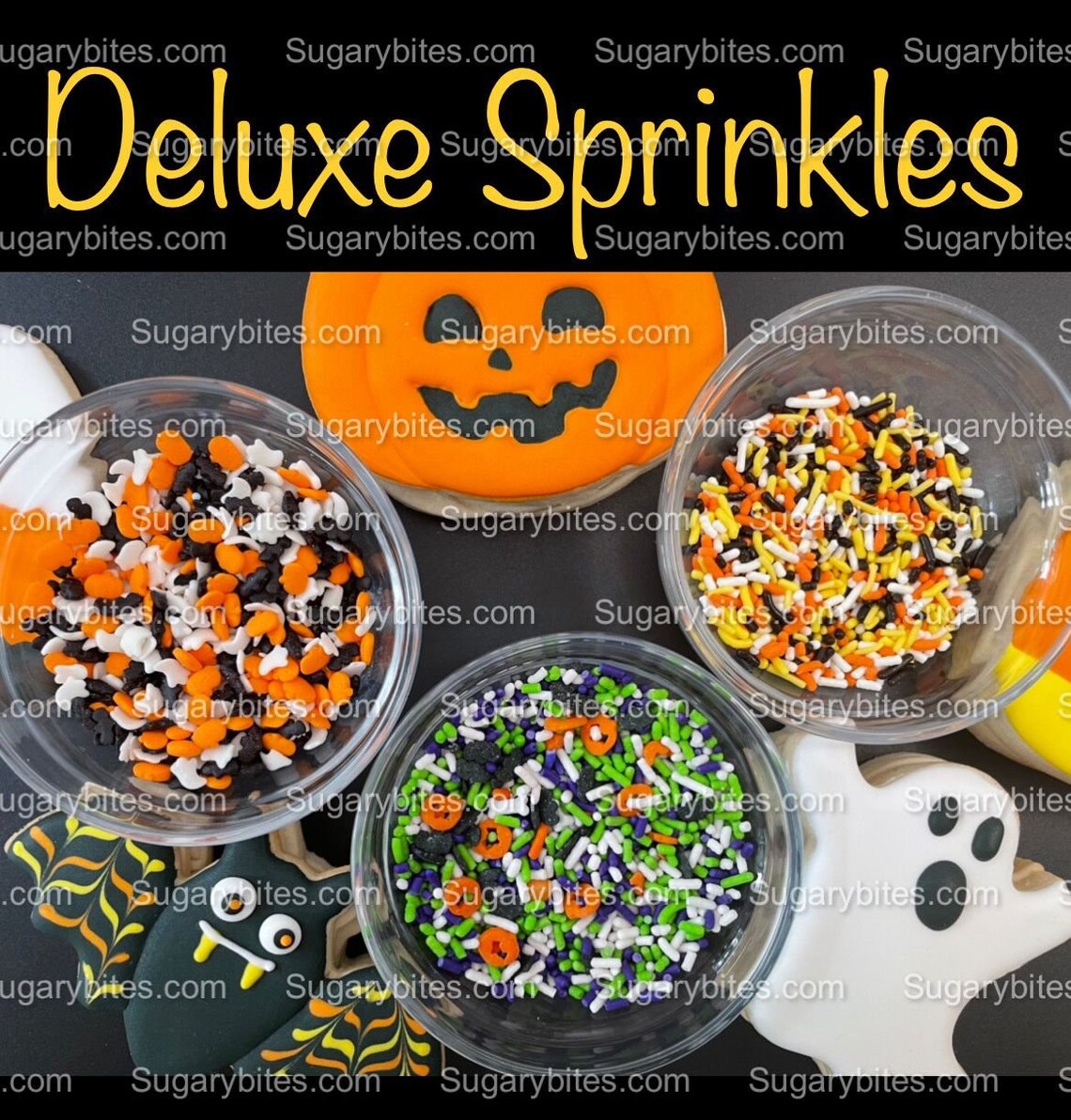 Halloween Cookie Decorating Kit DIY Cookie Kit large Etsy