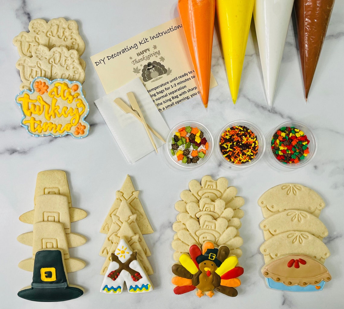 The thanksgiving house cookies