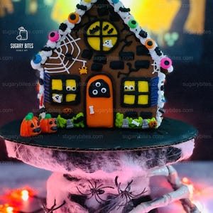 Halloween Haunted House Cookie Decorating Kit, (large Cookies ...