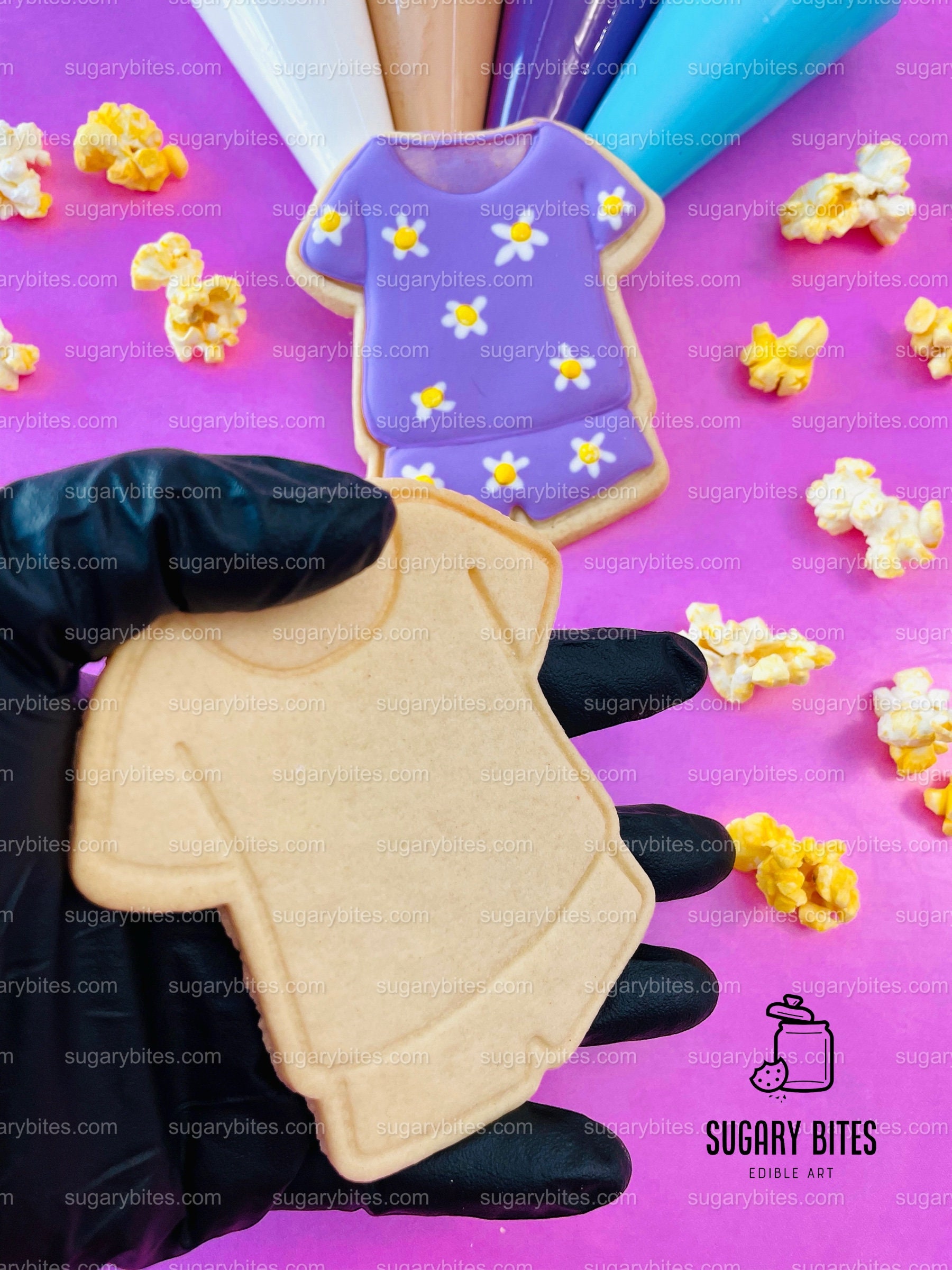 Pajama Party Cookie Decorating Kit, DIY Slumber Sugar Cookie Kit ...